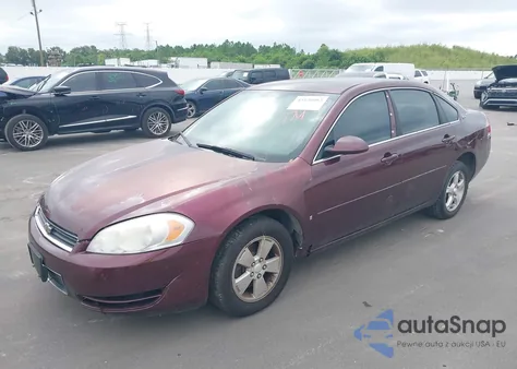 2007 Chevrolet Impala Lt из США, поврежденный, VIN 2G1WT55K679189254
